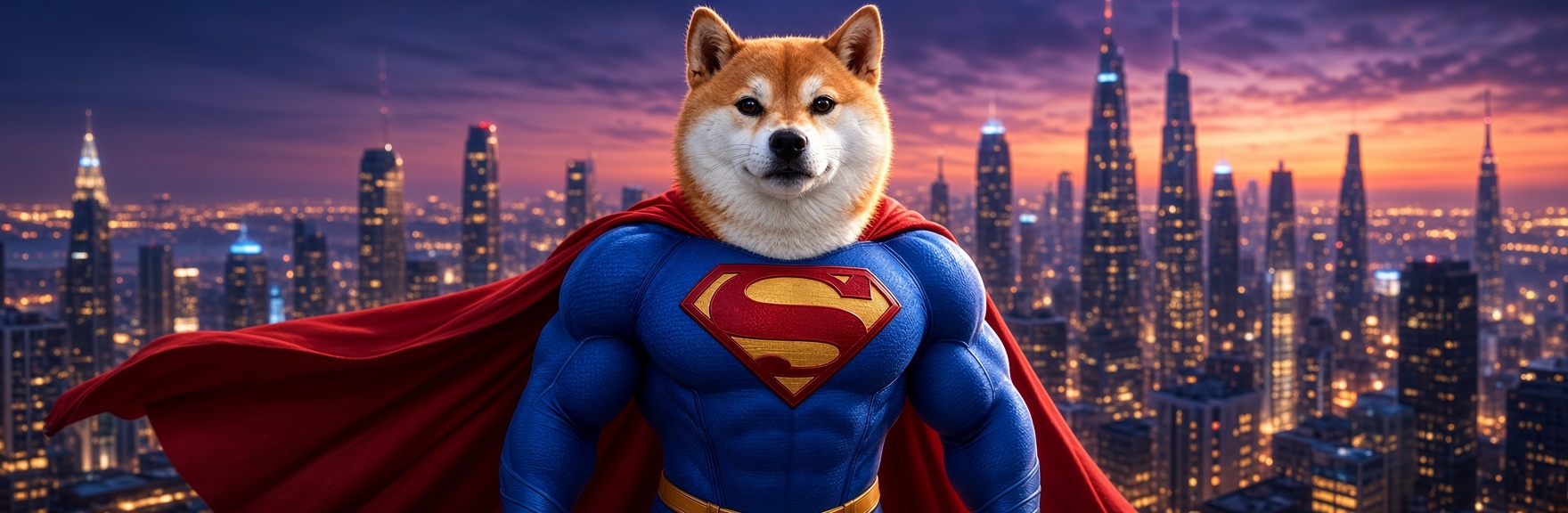Super Inu cybernetic Shiba banner